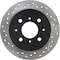 Centric Parts Sport Drilled/Slotted Brake Rotor, 127.40017R 127.40017R - alternate 1